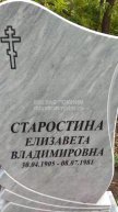 Старостина Елизавета Владимировна