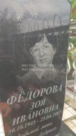 Федорова Зоя Ивановна