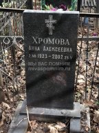 Хромова Анна Алексеевна