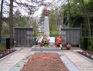 Братская могила, д.Алоль