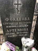Фоканова Елизавета Петровна