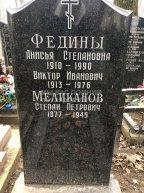Федина Анисья Степановна