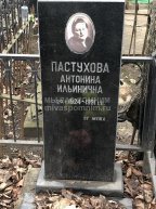 Пастухова Антонина Ильинична